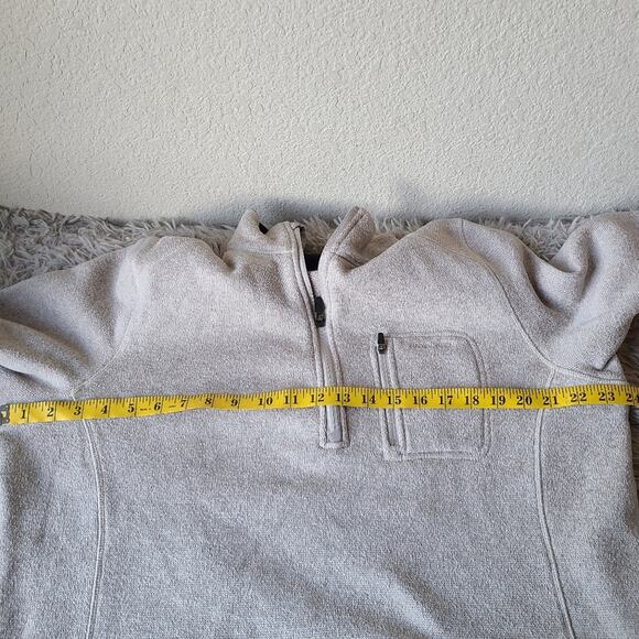 Woolrich Quater Zip Men's Pullover Sweater Size L - Picture 5 of 9